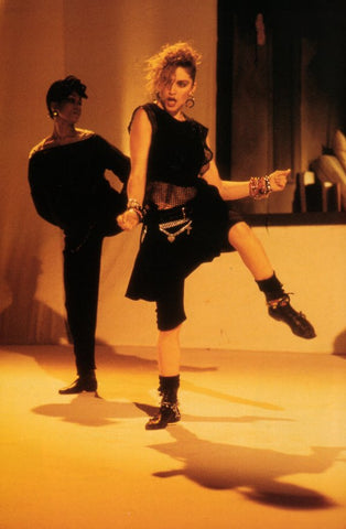 Madonna started a fashion trend in the 80s