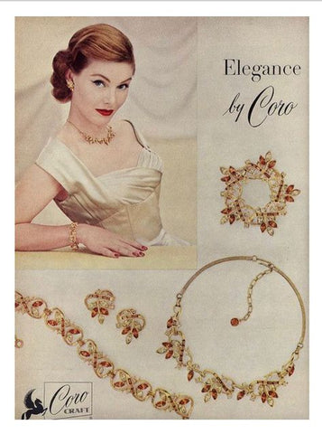 Coro Vintage Ad