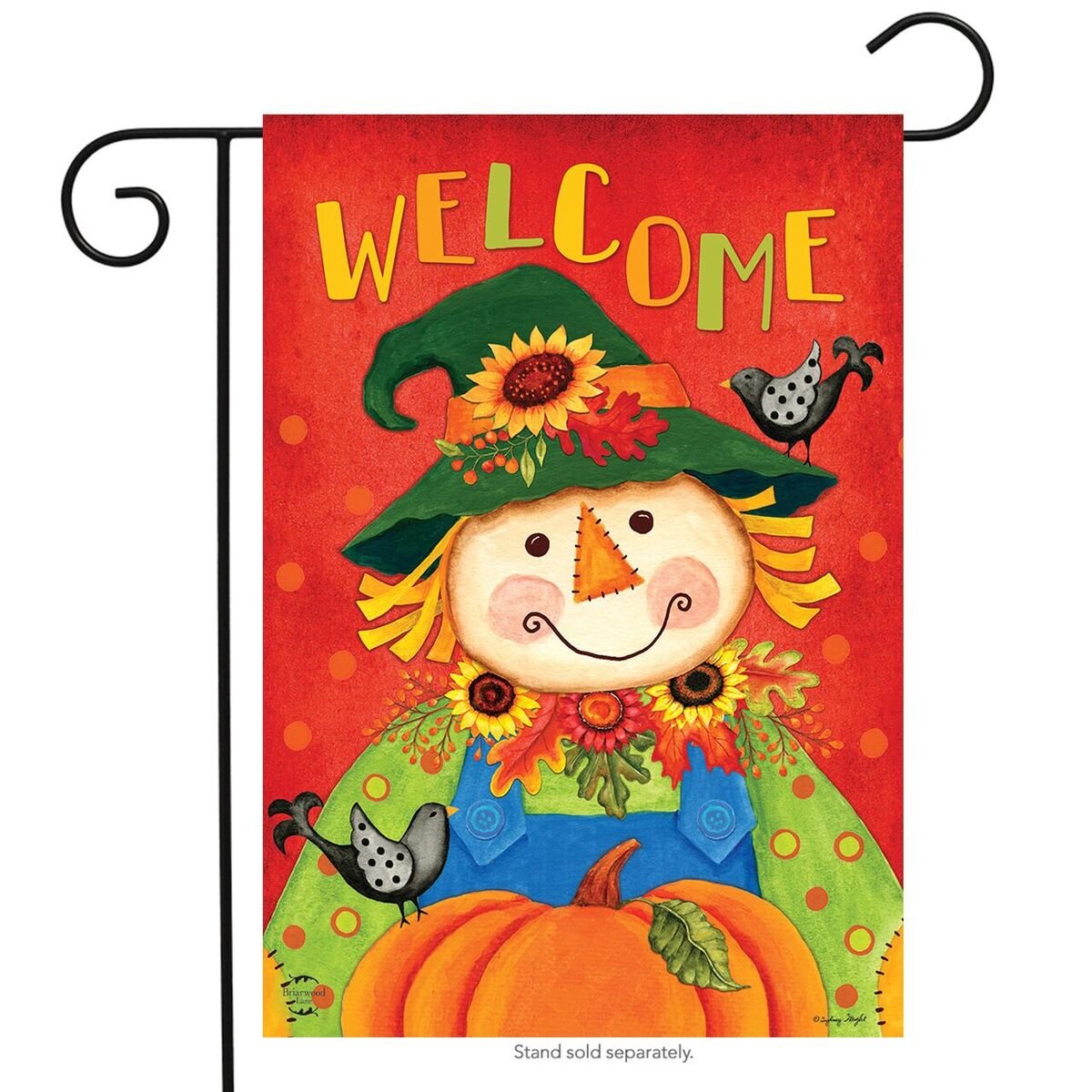 Harvest Scarecrow Garden Flag, #G00676 – Country Yard Outlet