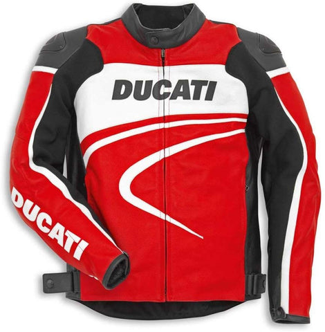Ducati Motorcycle Leather racing Jacket | SPEEDYSTAR – speedystar