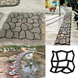 Diy Path Maker Garden Lawn Paving Concrete Mold Hihometools