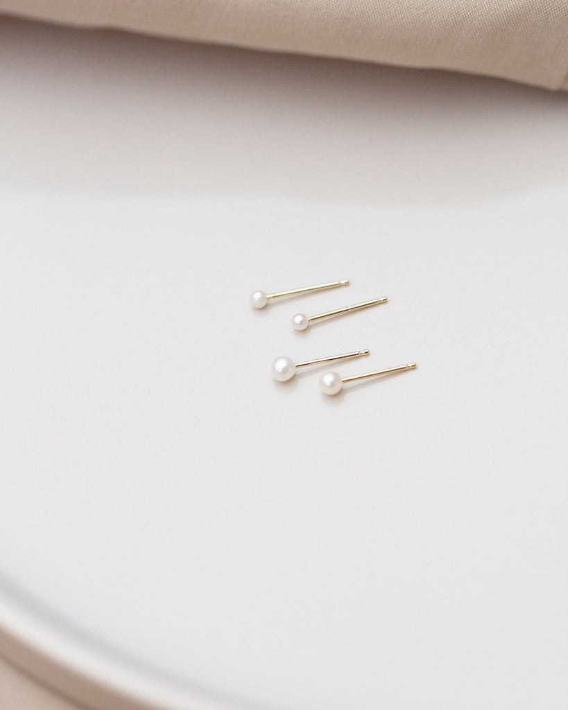 14k Ear Stud for Cartilage with flat back – E&E PROJECT