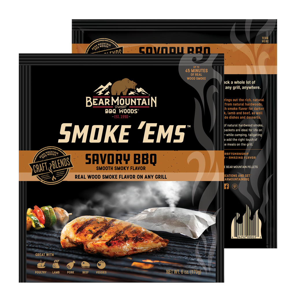 Verzadigen Miljard Aanpassen Savory BBQ Smoke 'Ems™ 4-Pack – Bear Mountain BBQ