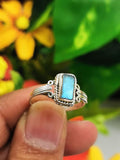 Elegant Labradorite gemstone ring made in 925 sterling silver size 7.5 | gifts for her | finger ring | engagement ring - Shwasam