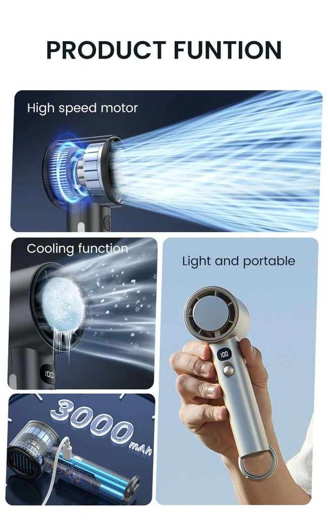 Refrigeration handheld fan 4