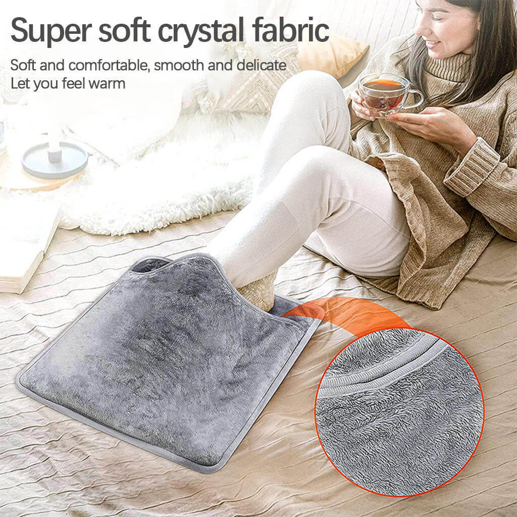 Flannel Washable Foot Heating Pad 8