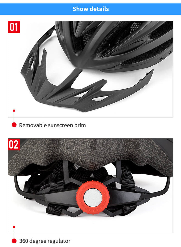 Kingbike adult Cycling Helmets detail 1