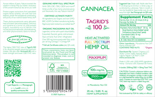 CANNACEA Tagrid's 100 25mL Box Design