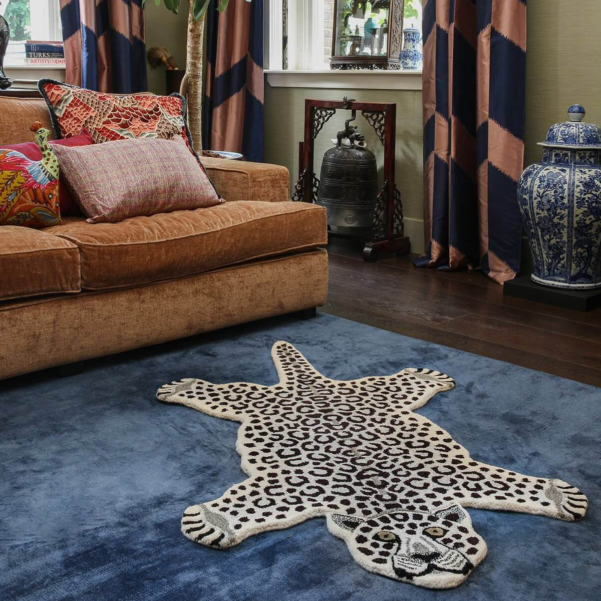 Pinky Leopard Rug Large - Doing Goods - Courthouse Interiors