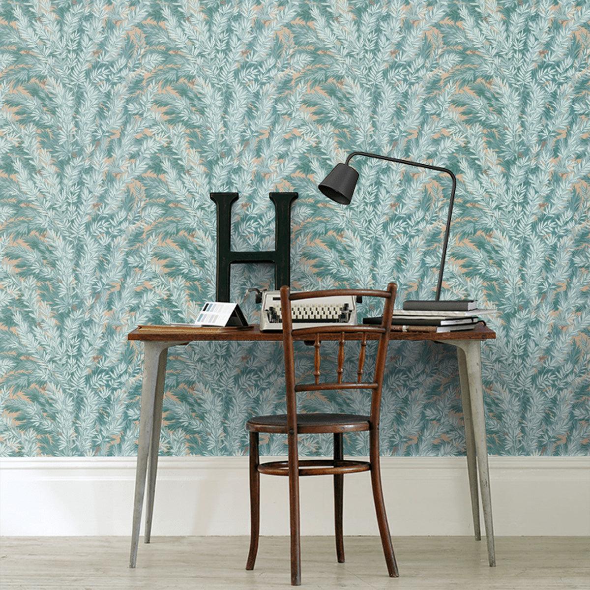 Cole & Son 'Florencecourt Leaf Green' Wallpaper - Courthouse Interiors