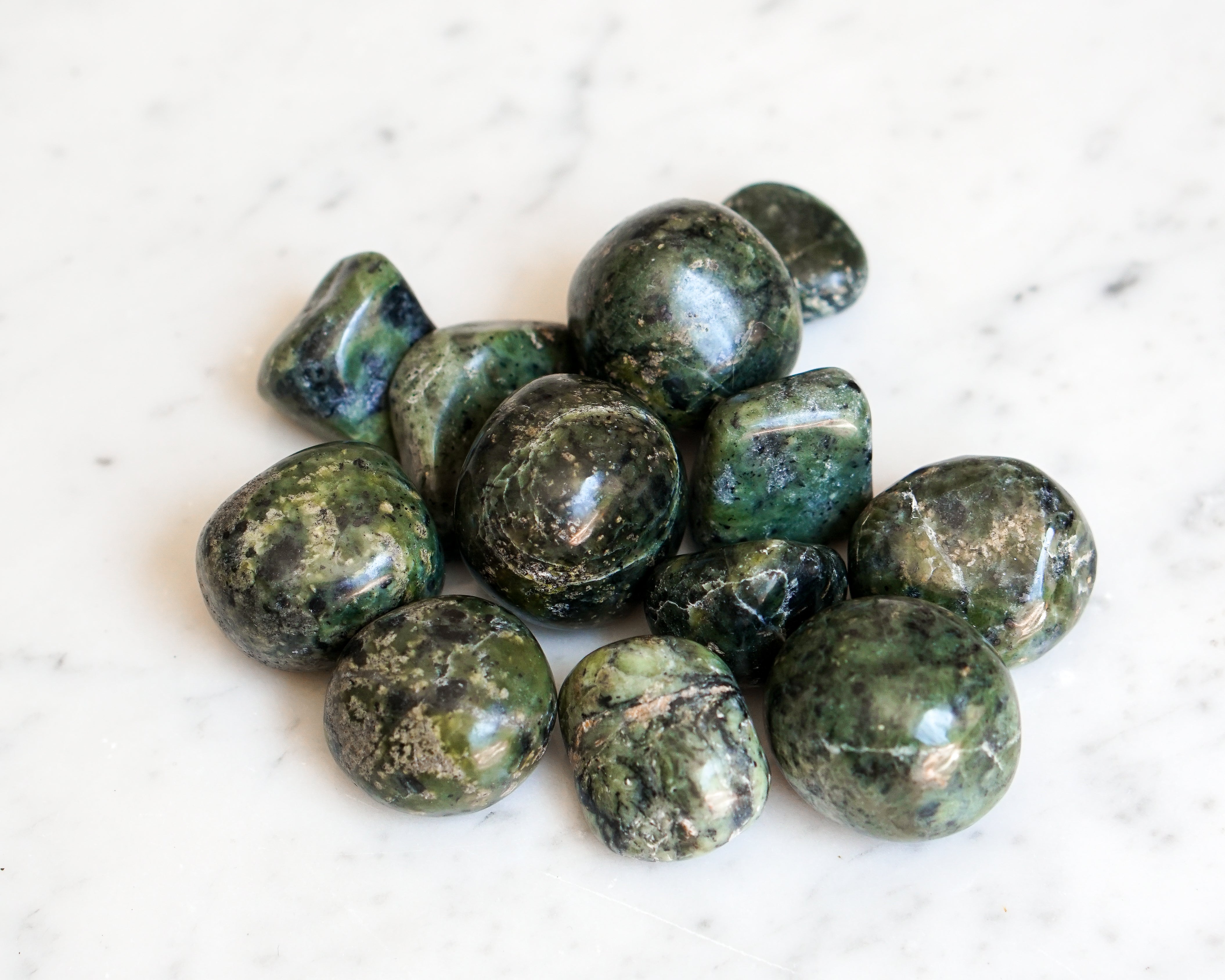 Tumbled Jade Nephrite