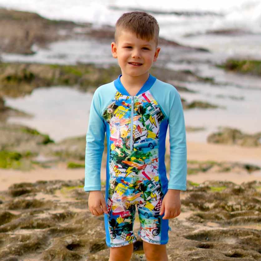 Boys Rashies | Kids Long Sleeve Surf Rashies Australia | Splish Splash