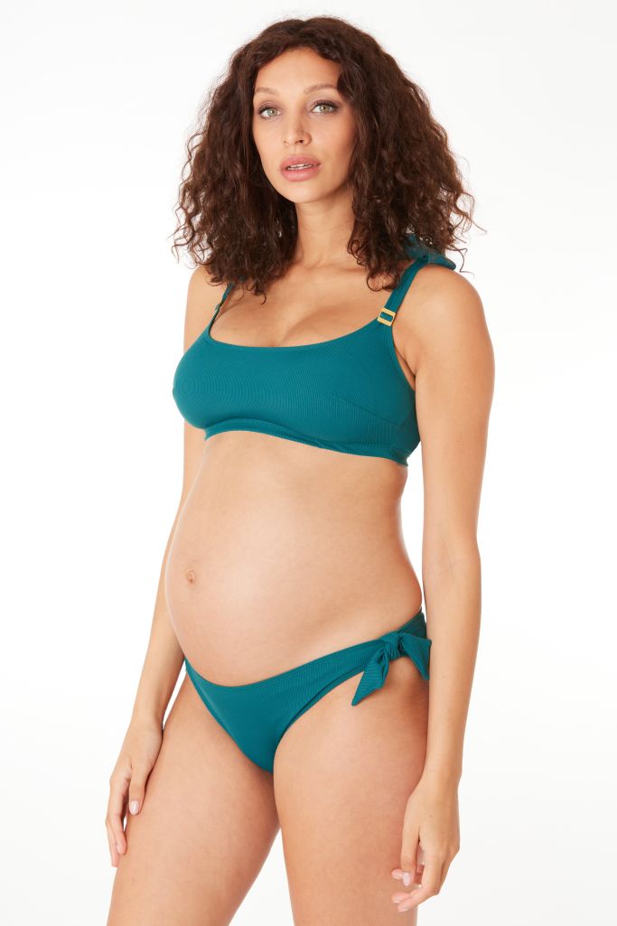 Cache Coeur Maternity Cross Front Recycled One Piece - Manitoba