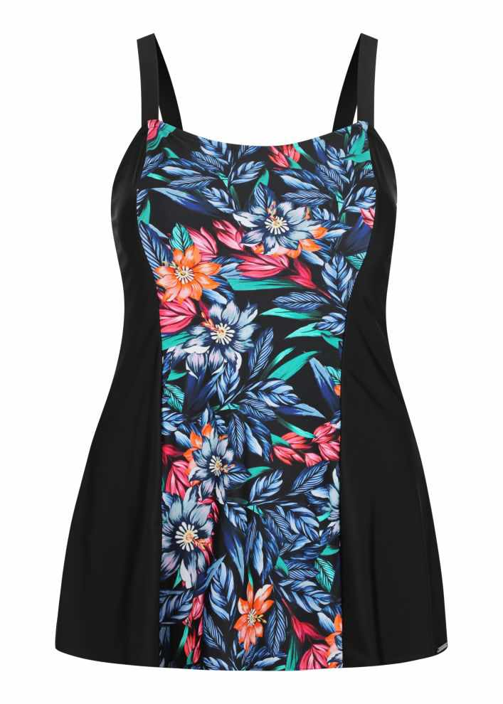 Capriosca Wide Strap Swim Dress - Molokai - Splish Splash Swimwear