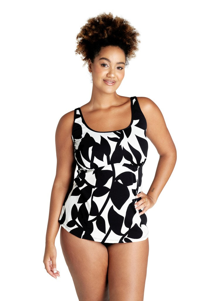 Genevieve Bandeau One-Piece Swimsuit