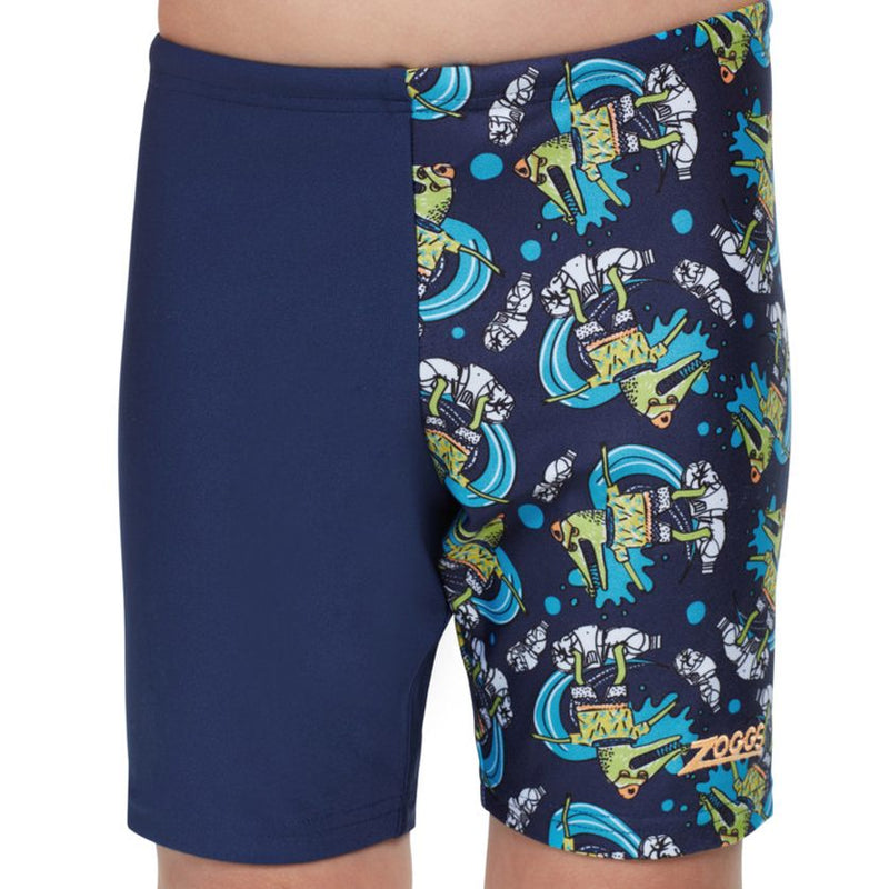 Zoggs Toddler Boys Midi Jammer Trunk - Crocodile Surfer - Splish Splash ...