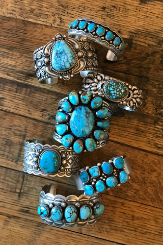 Shop the Bracelet Collection at Calli Co Silver | Turquoise and Sterling Silver Jewelry