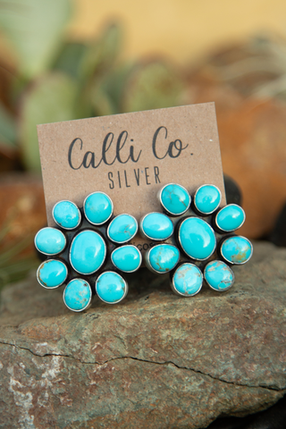 Shop the Earrings Collection at Calli Co. Silver | Turquoise and Sterling Silver Jewelry