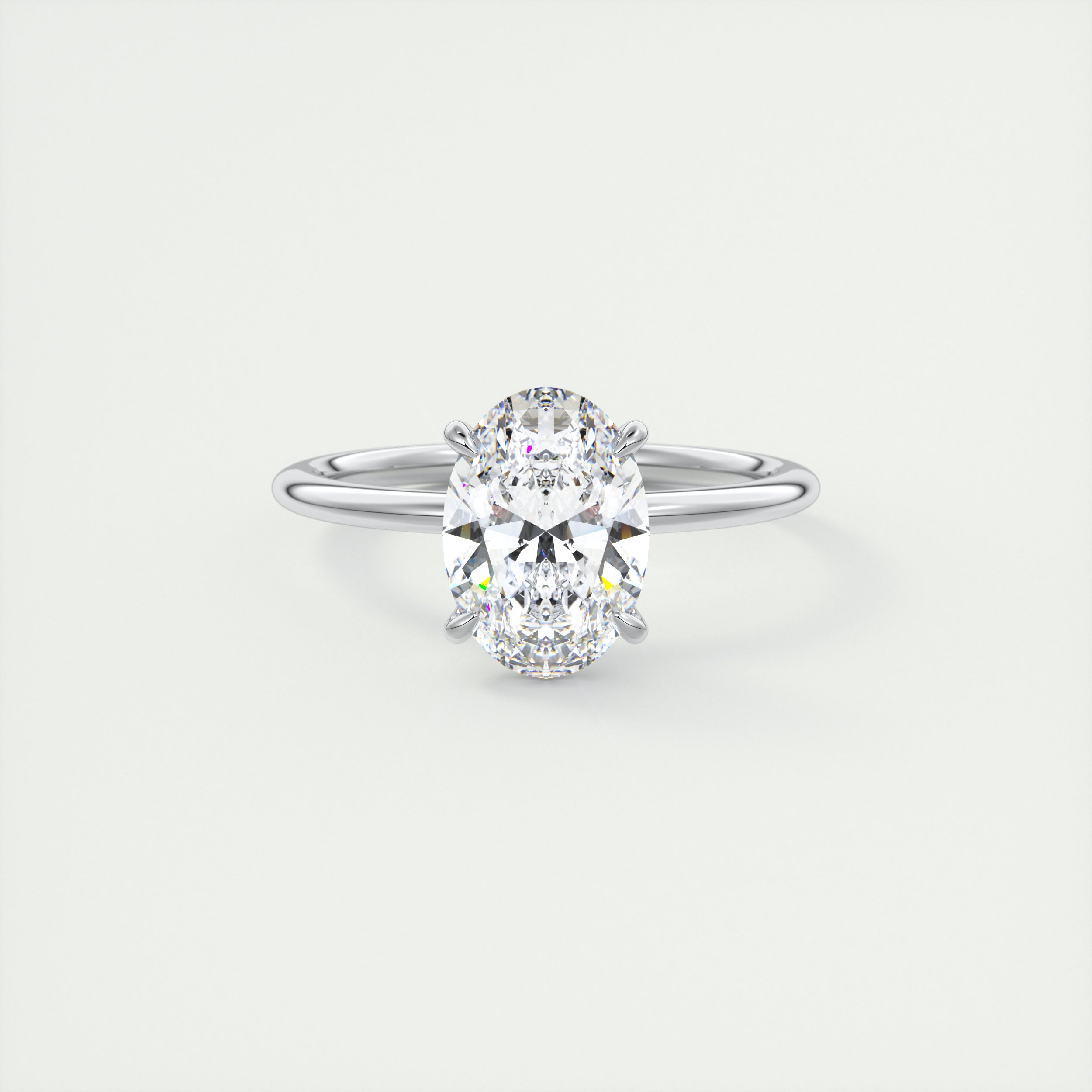 oval 4 claw prong solitaire classic frank darling engagement ring solitaire platinum
