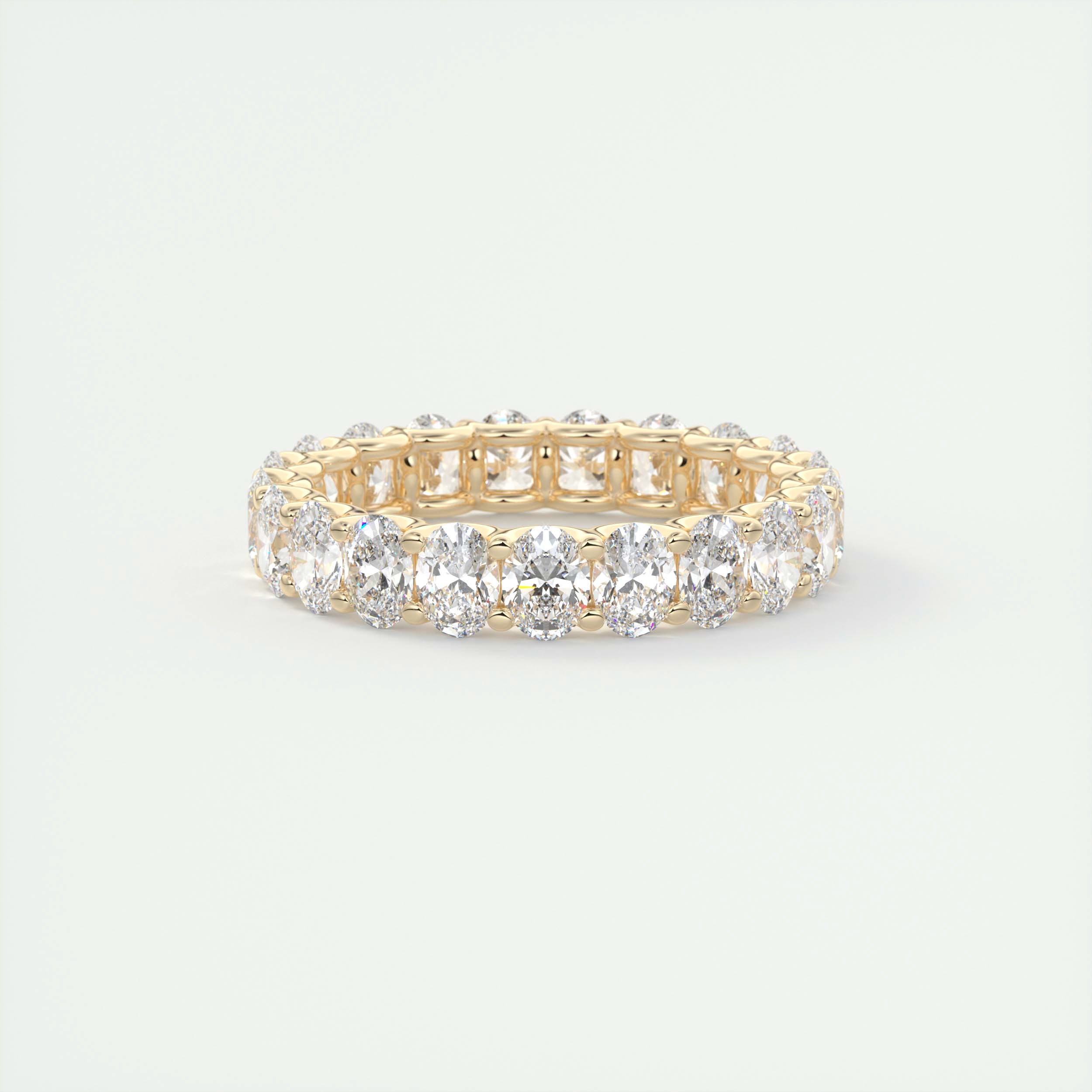 The 3 Carat Oval Eternity Band by Frank Darling