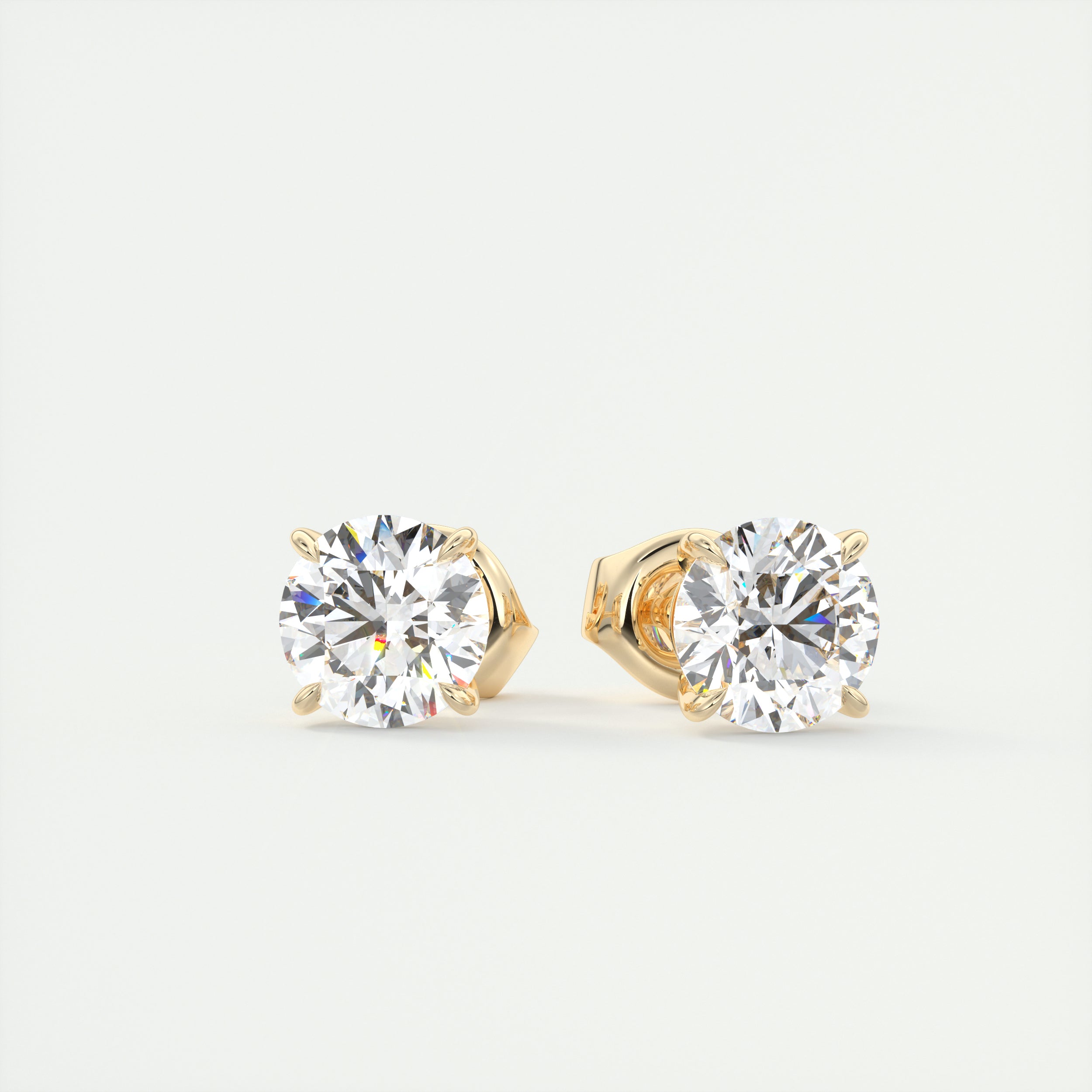 Diamond Stud Earrings – Vivien Frank Designs