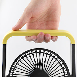 OPOLAR USB or 4 D Batteries Desk Fan with Timer