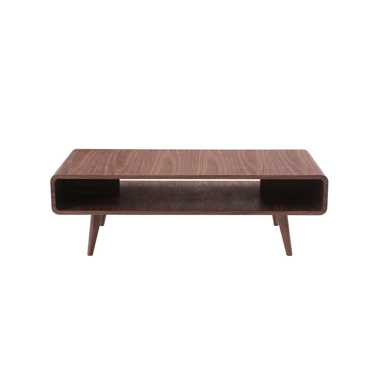 walnut coffee table next