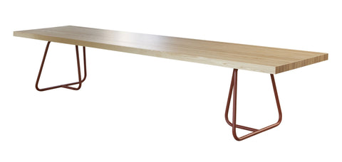 Tegen de wil Bevestigen aan Overdreven Minium Dining Table by Spectrum Design - B2H