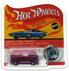 Hot Wheels Pink Beach Bomb Rear Loader Van