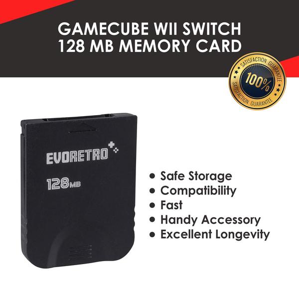 128mb gamecube memory card