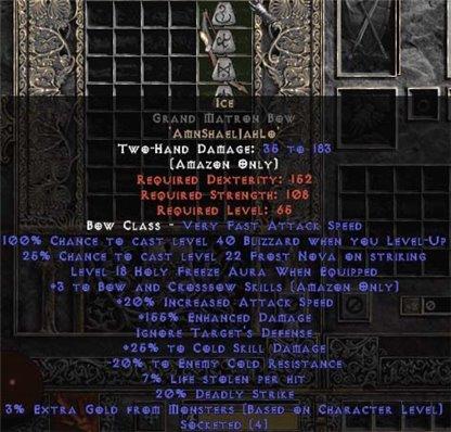 diablo 2 runewords bow