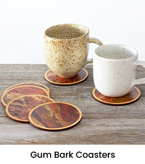 Gum Bark Coasters
