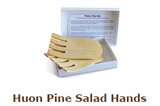 Huon Pine Salad Hands