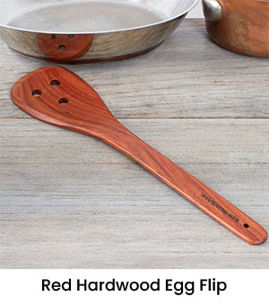 Red Hardwood Egg Flip