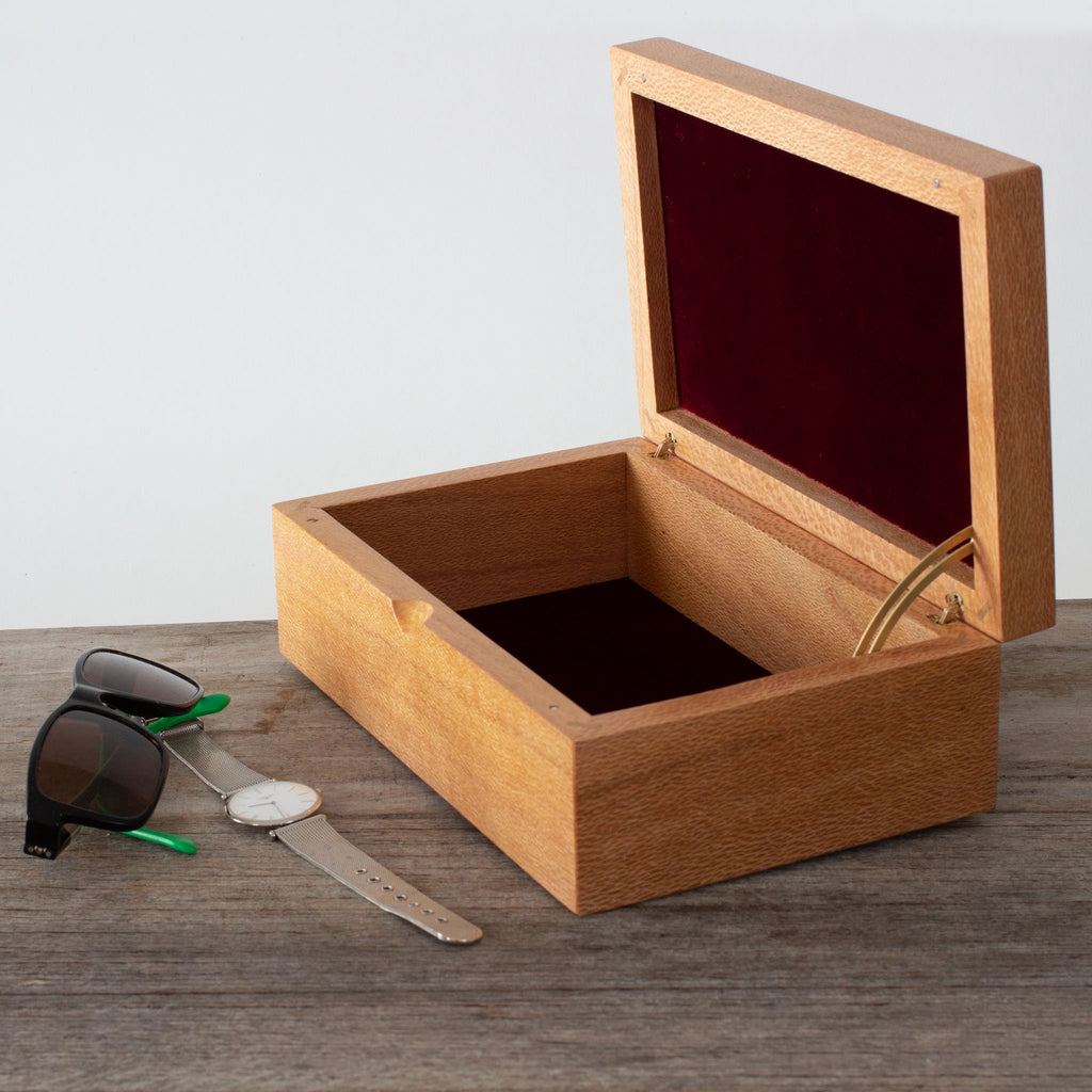 Buy Silky Oak Cedar Jewellery Box Online Australian Woodwork