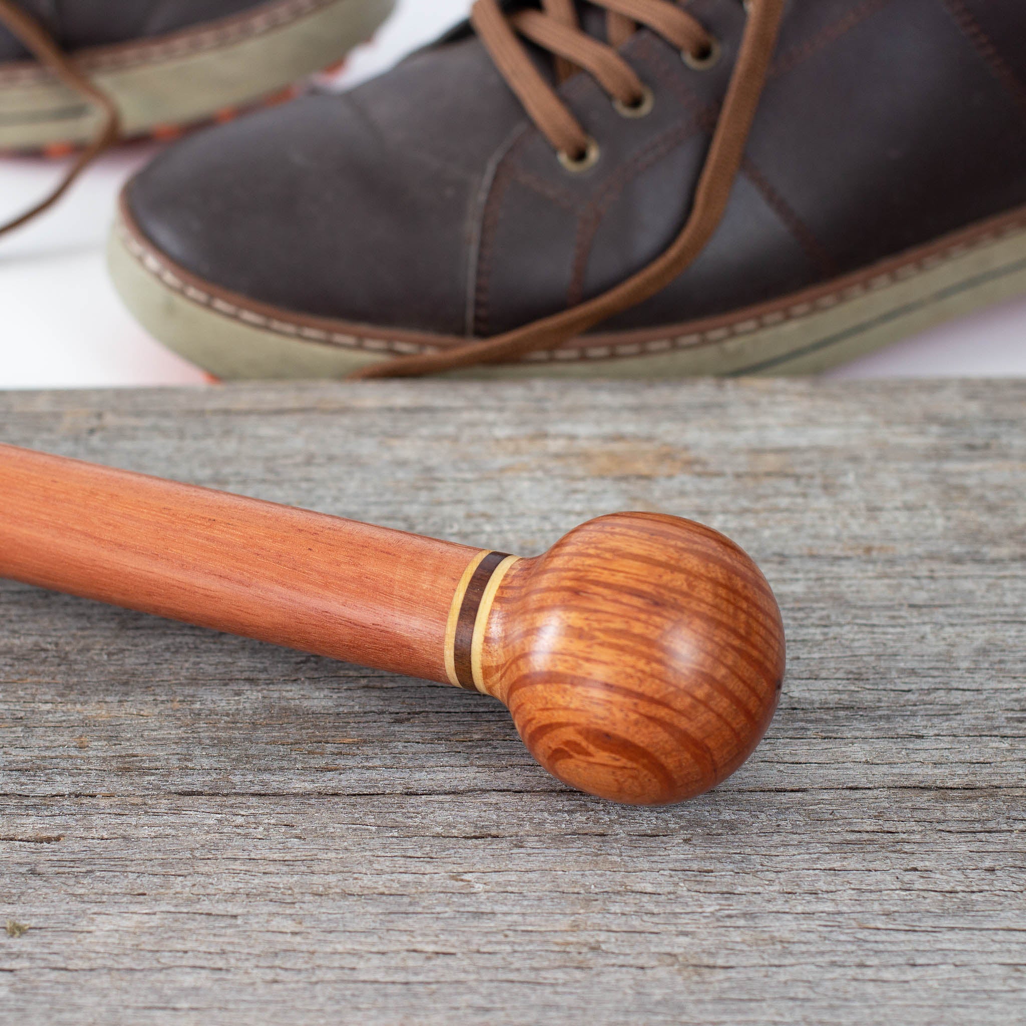Buy Handmade Sheoak Knob Handle Walking Stick Online Australian Woodwork 0080