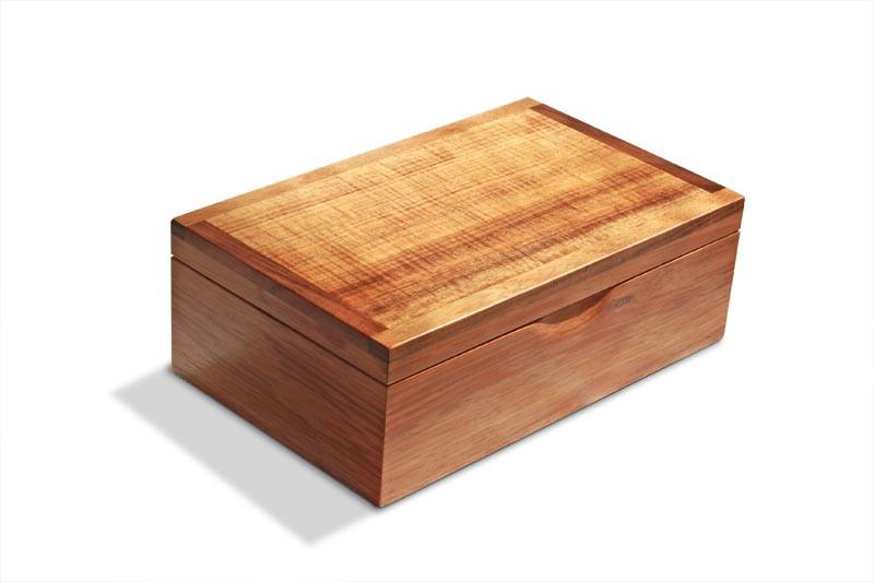 Tamar Large Blackwood Jewellery Box With Tray