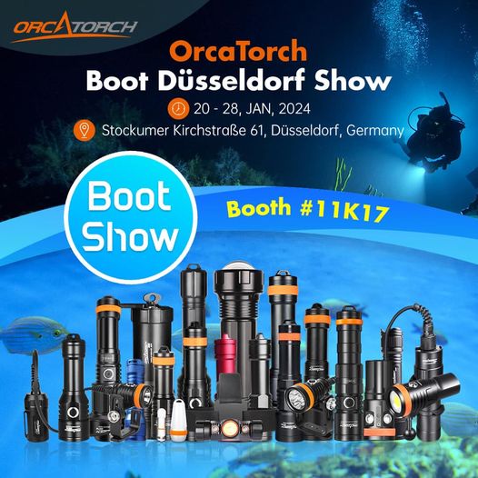 OrcaTorch Illuminates Boot Düsseldorf 2024: Dive into Innovation at Booth 11K17