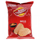 Super Crisp Bar.B.Q Flavor Natural Potato Chips 120g - HKarim Buksh