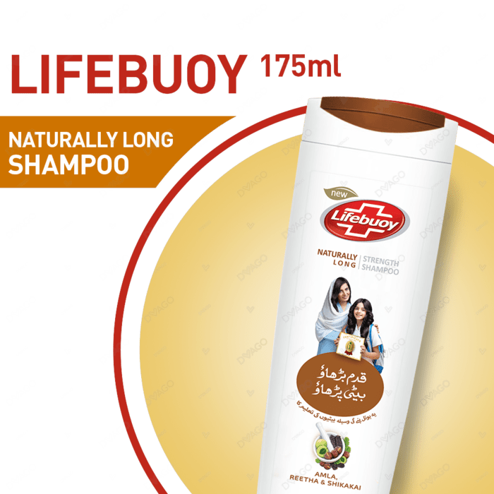 Lifebuoy Naturally Long Shampoo 175ml - HKarim Buksh