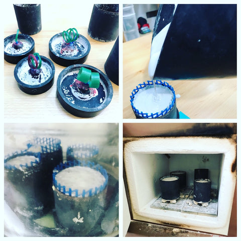 Some of the casting process