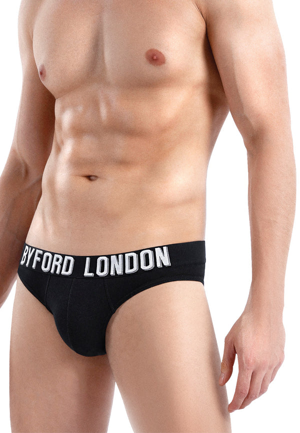 3 Pcs) Byford Men Brief Cotton Spandex Men Underwear Assorted Colours –  Forest Clothing
