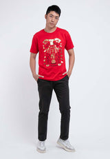 Forest CNY Printed Round Neck Tee - 23701