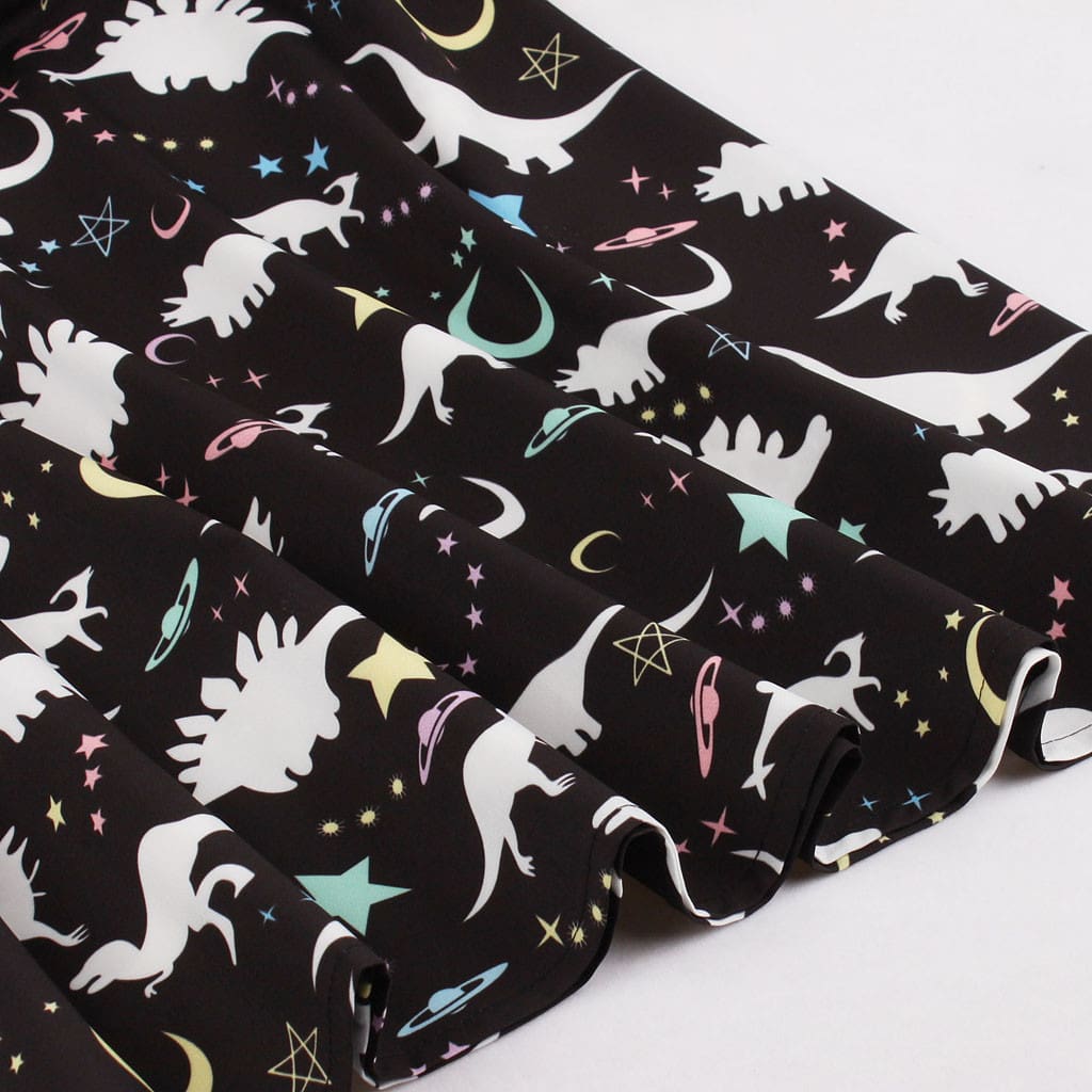 Dinosaur Print Vintage Dress