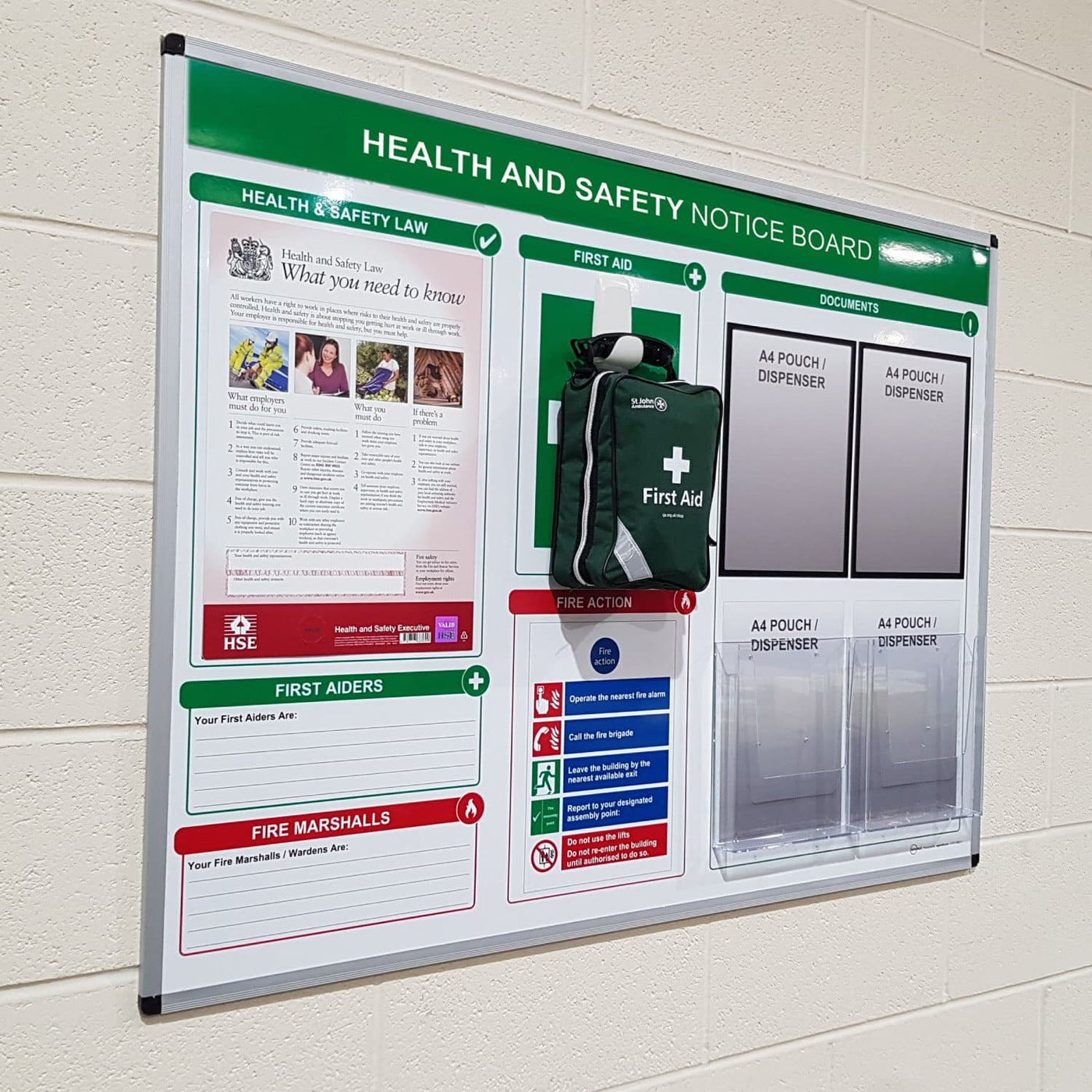 Standard Site Safety Notice Board — SG World