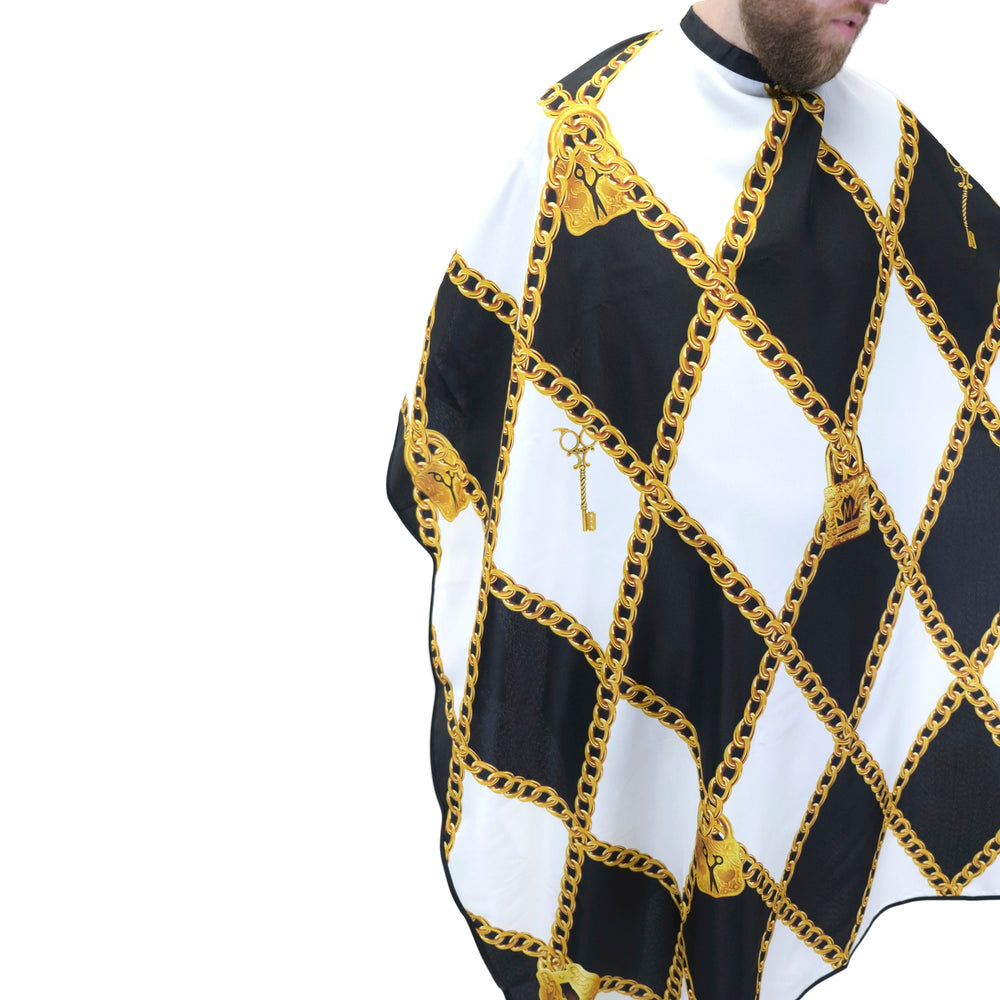 LV Design Barber Cape – King Barber Supply