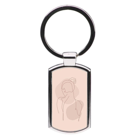 Abstract Patter VI Luxury Keyring