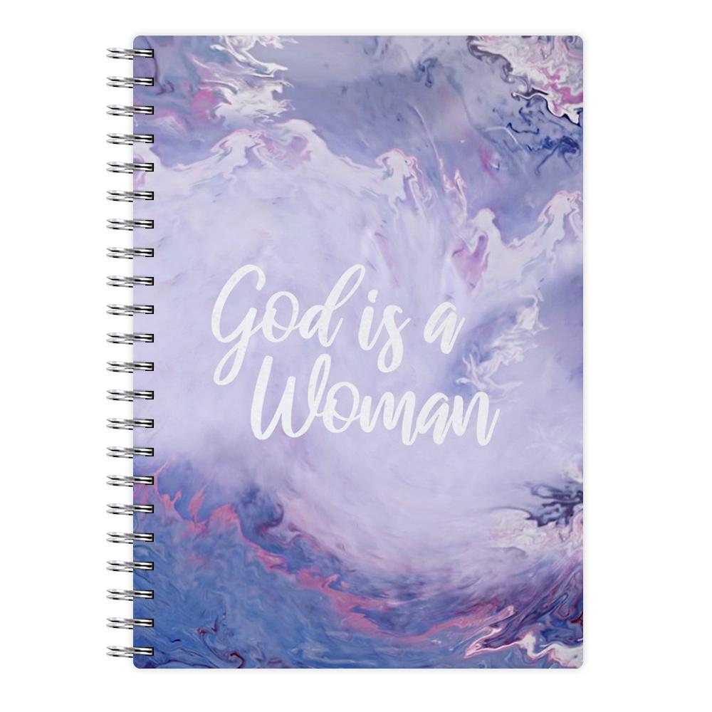 God Is A Woman Ariana Grande Notebook Fun Cases