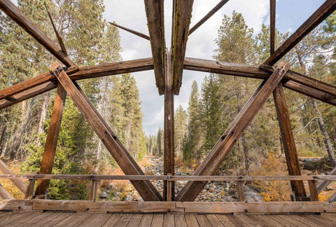 Dinkey Creek through the DC Bridge Camera: Sony a7iii Lens: Sigma 14-24 F2.8 DVDN Art at 16mm f6.3 1/250 ISO 50