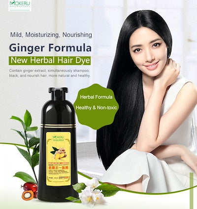 Mokeru Ginger Essence Black Shampoo